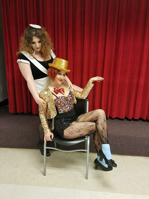 Magenta and Columbia Cosplay from The Rocky Horror Picture Show