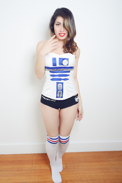 R2-D2 Corset Photoshoot