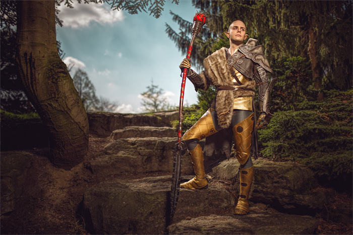 Solas & Lavellan from Dragon Age: Inquisition Cosplay