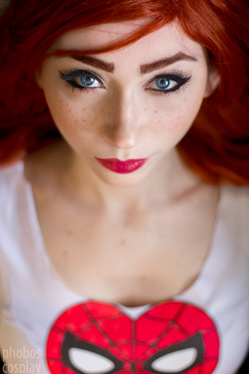 Mary Jane Watson from Spider-Man Cosplay