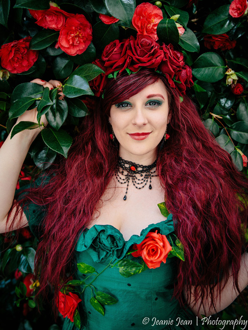 Vintage Poison Ivy Cosplay