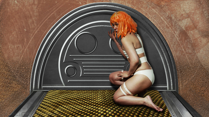 Leeloo from Fifth Element Cosplay