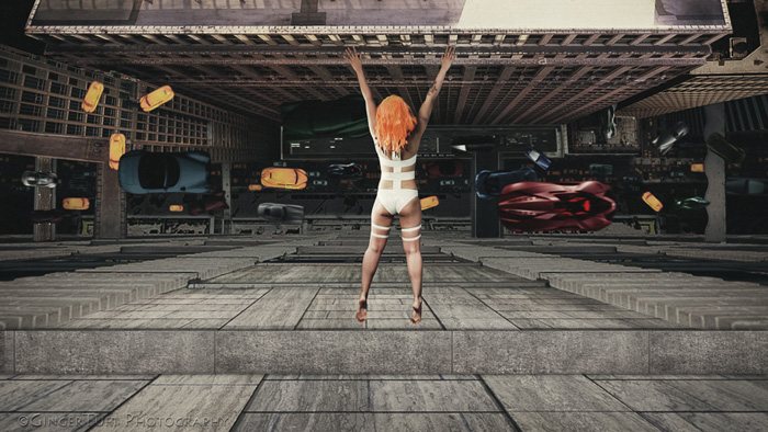 Leeloo from Fifth Element Cosplay