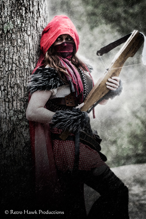 Post-Apocalyptic Red Riding Hood Cosplay