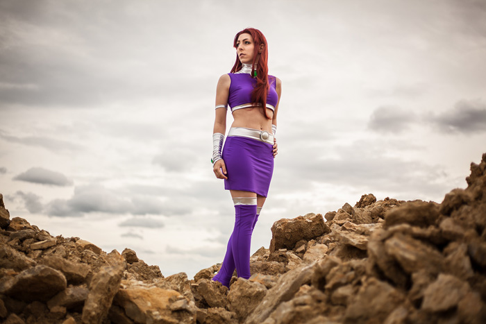 Starfire from Teen Titans Cosplay
