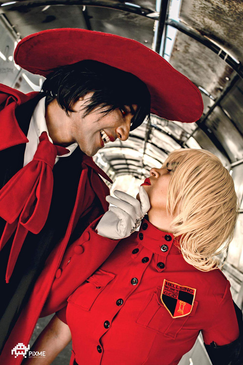 Alucard and Sers Victoria from Hellsing Cosplay