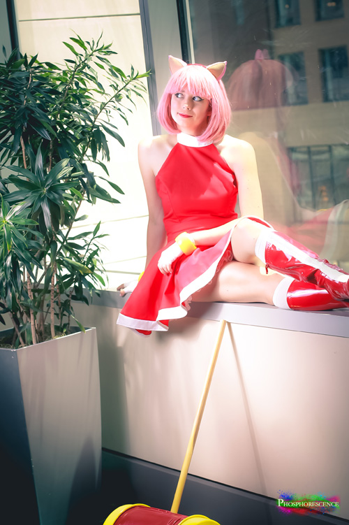 Amy Rose from Sonic the Hedgehog Cosplay