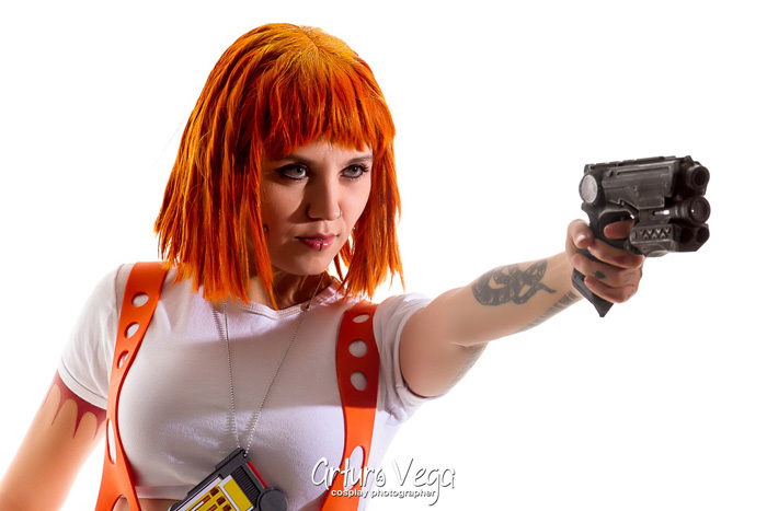 Leeloo from The Fifth Element Cosplays