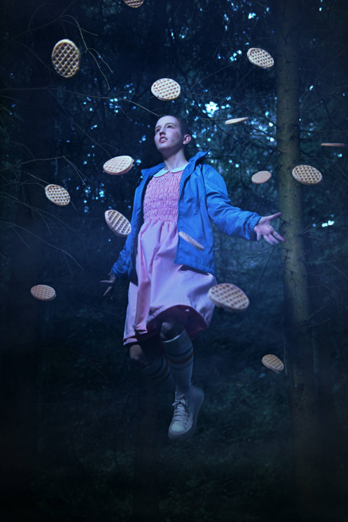 Eleven from Stranger Things Cosplay