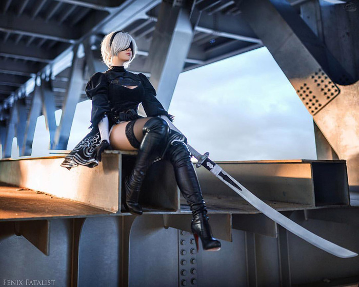 2B from NieR: Automata Cosplay