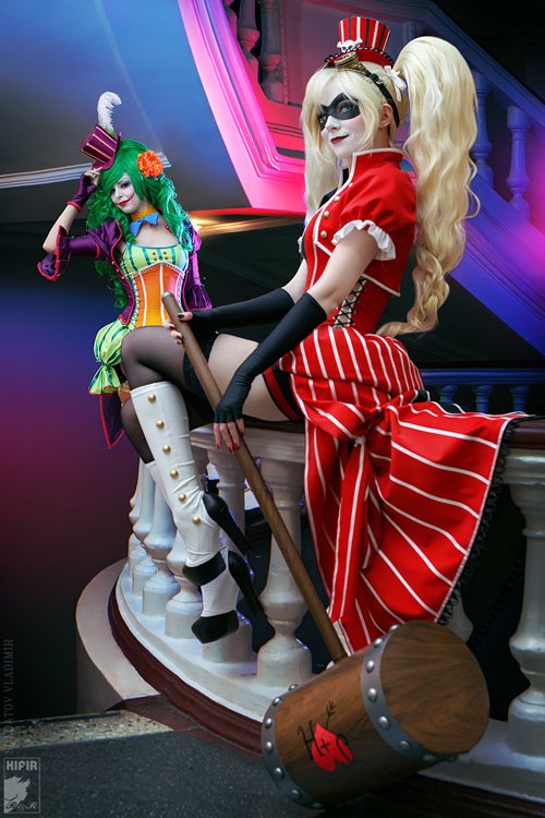 Lady Joker & Harley Quinn Cosplay