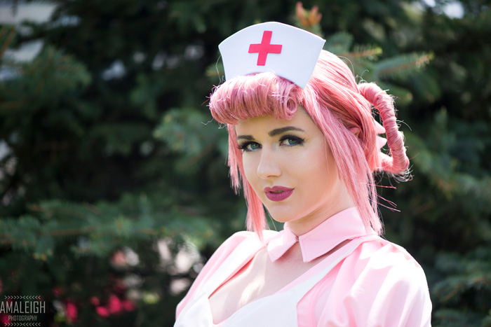 Nurse Joy from Pokemon Cosplay