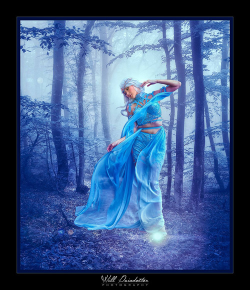 Blue Fairy Photoshoot