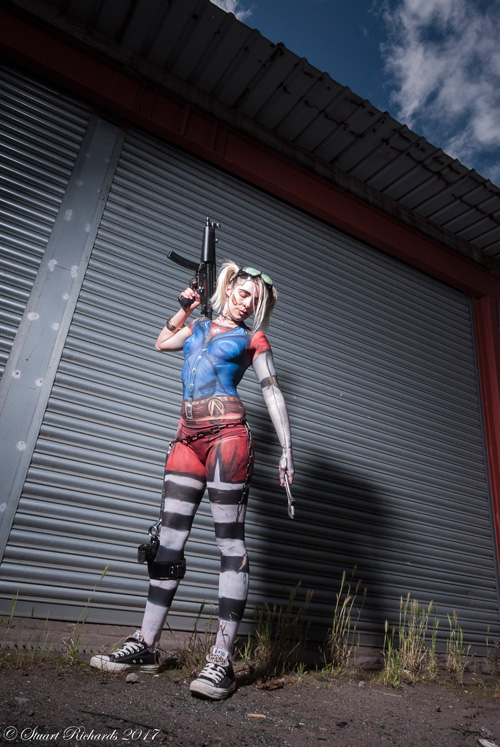 Gaige from Borderlands Body Paint