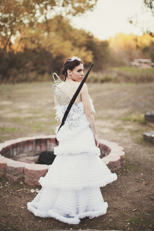 Katniss Wedding Dress Cosplay