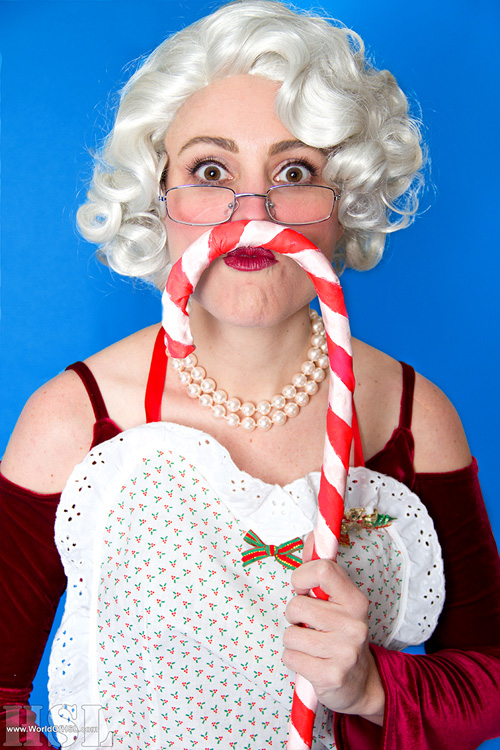 Mrs. Claus Christmas Pinup