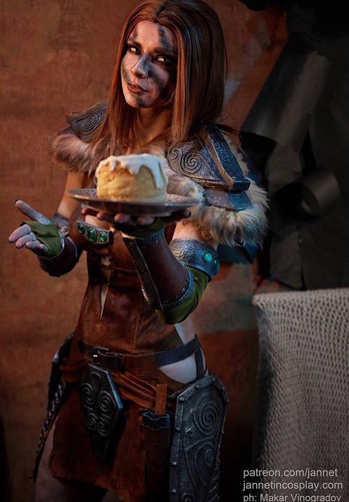 Aela the Huntress from Skyrim Cosplay