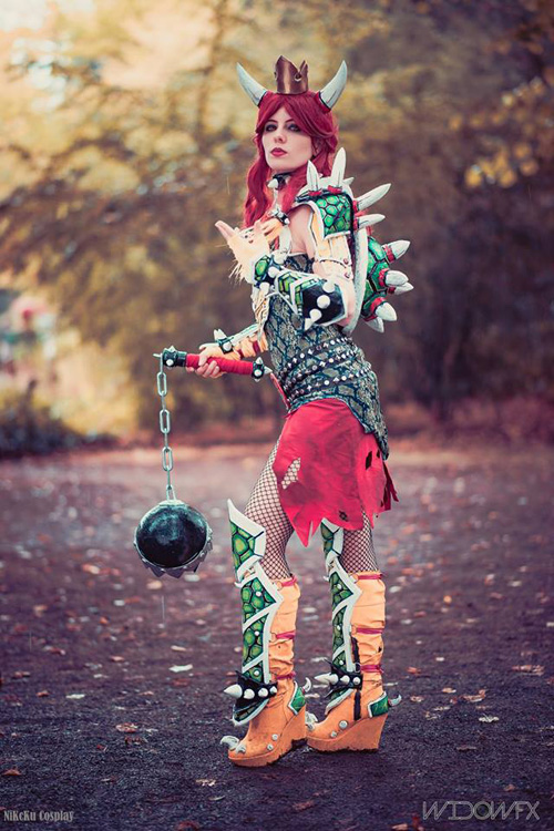 Female Bowser from Super Mario Cosplay