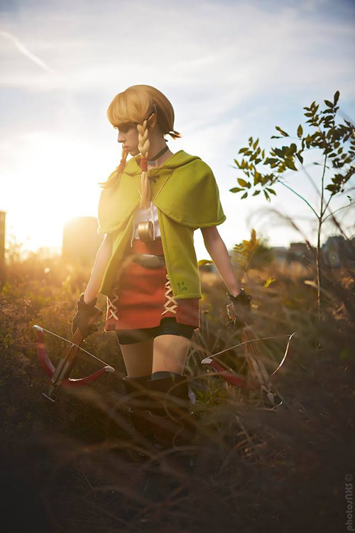 Linkle from Hyrule Warriors Legends Cosplay