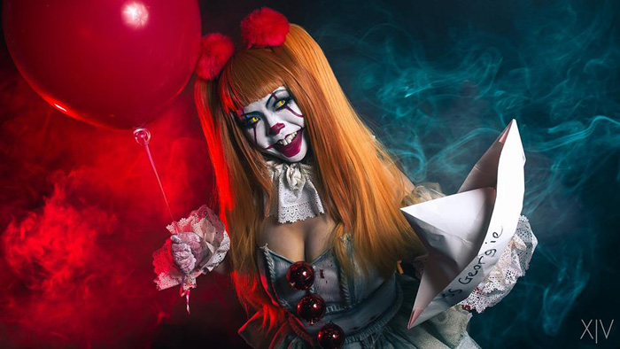 Genderbend Pennywise from IT Cosplay