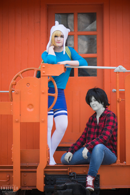 Fionna & Marshall Lee from Adventure Time Cosplay