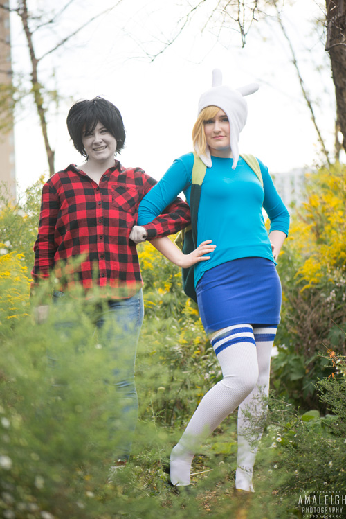 Fionna & Marshall Lee from Adventure Time Cosplay