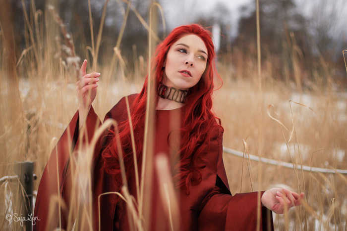 Melisandre from Game of Thrones Cosplay
