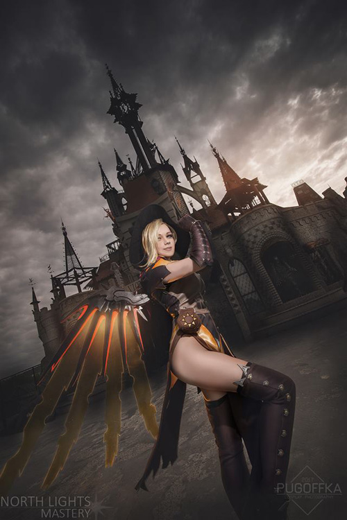 Witch Mercy from Overwatch Cosplay