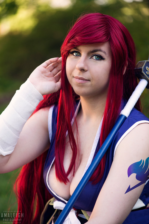 Robe of Yuen Erza from Fairy Tail Cosplay