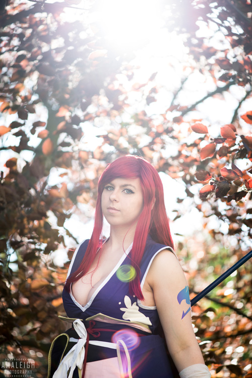 Robe of Yuen Erza from Fairy Tail Cosplay