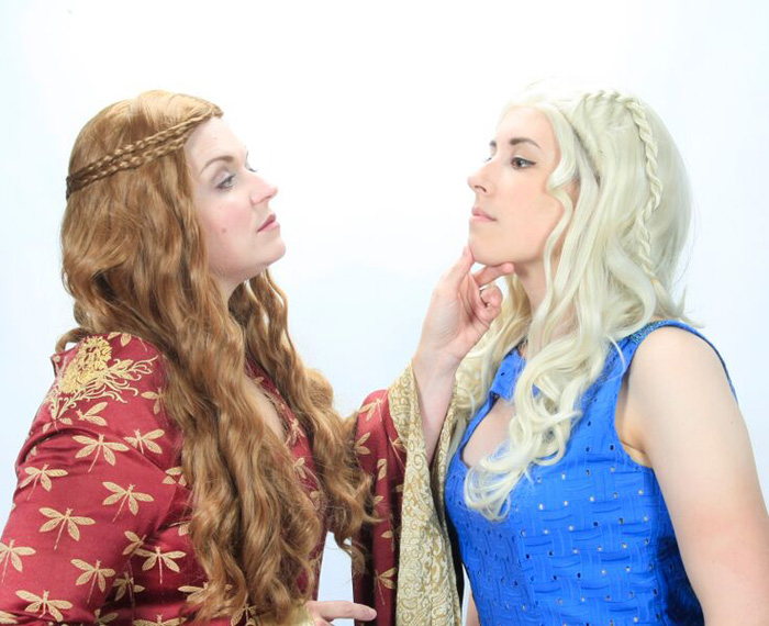 Cersei & Daenerys from Game of Thrones Cosplay