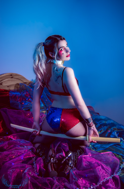 Suicide Squad Harley Quinn Boudoir Cosplay