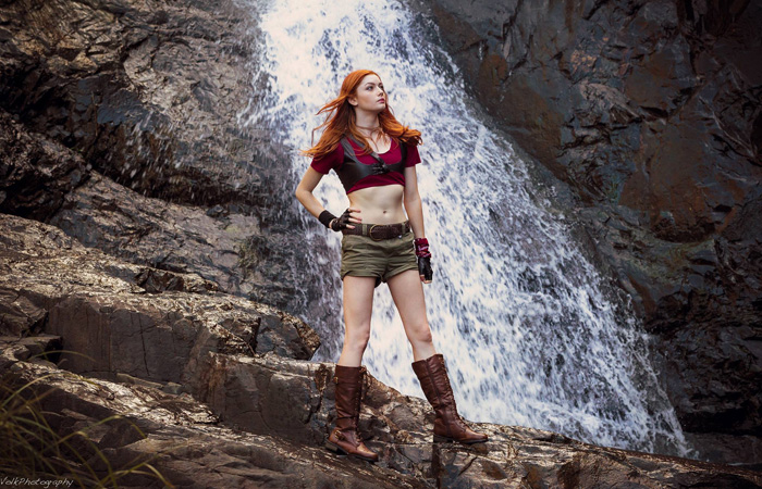 Ruby Roundhouse from Jumanji Cosplay
