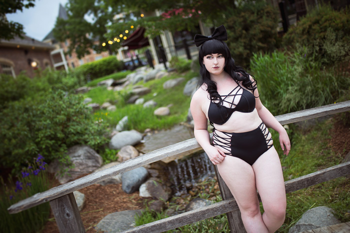 Blake from RWBY Bathing Suit Cosplay