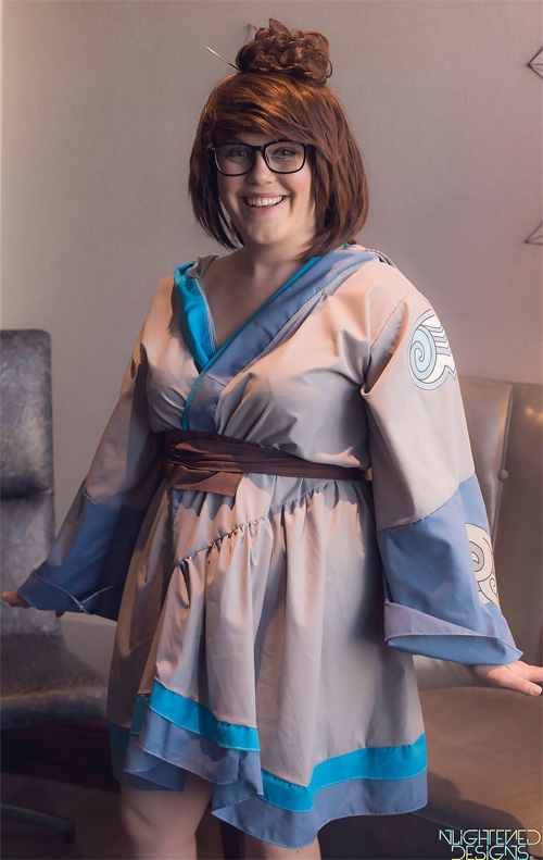 Kimono Mei from Overwatch Cosplay
