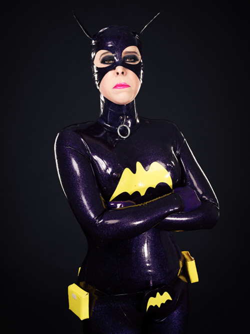Latex Batgirl Cosplay