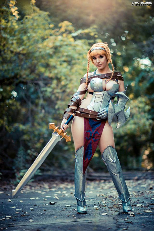 Leina from Queens Blade Cosplay
