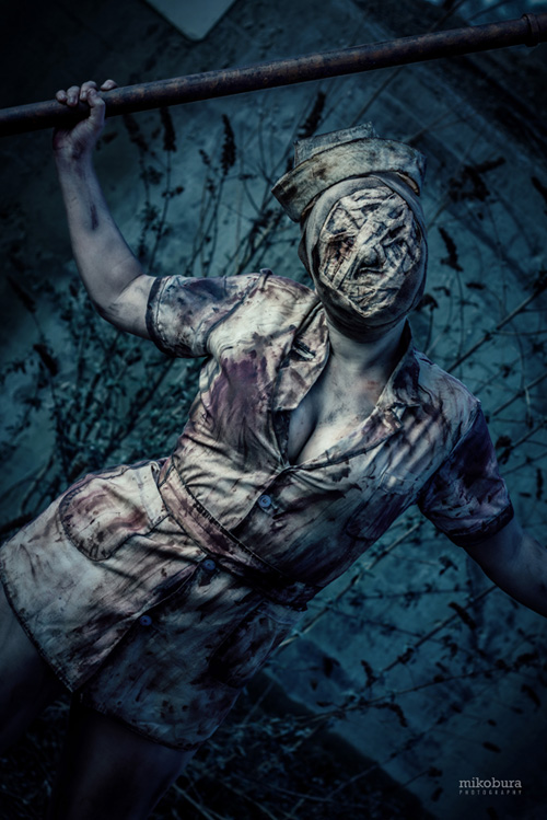 Bubble Head Nurse from Silent Hill 2 Cosplay