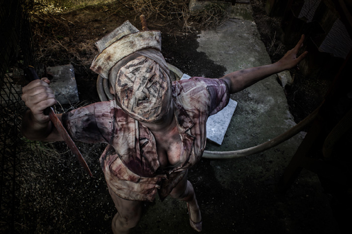Bubble Head Nurse from Silent Hill 2 Cosplay
