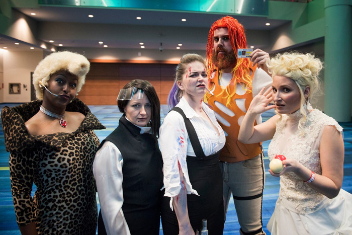Genderswapped Fifth Element Group Cosplay