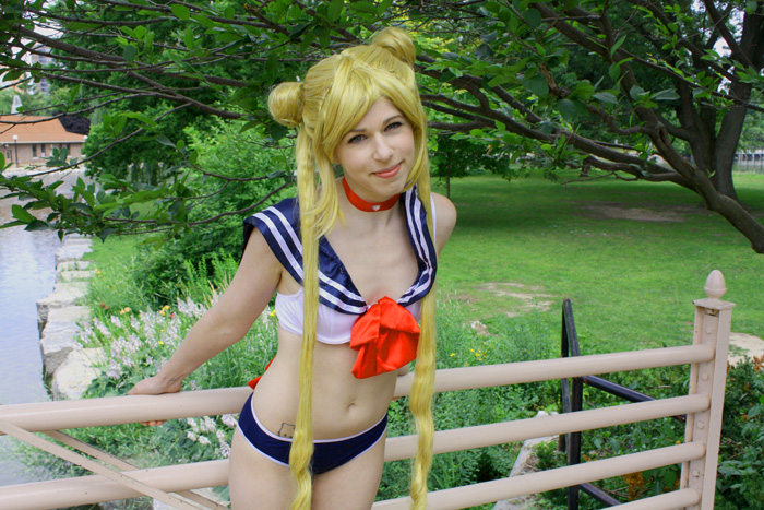 Sailor Moon Bikini Photoshoot