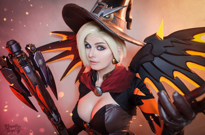 Witch Mercy from Overwatch Cosplay