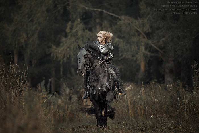 Black Knight Fantasy Photoshoot