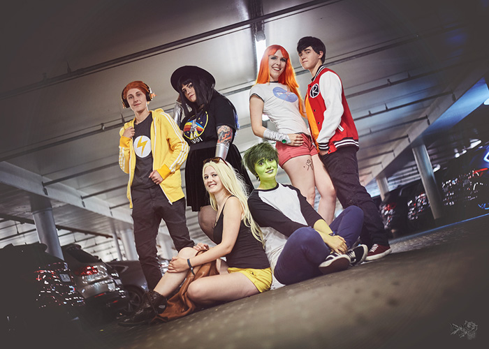 Teen Titans Group Cosplay