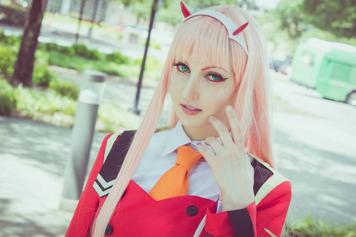 Zero Two from Darling in the Franxx Cosplay