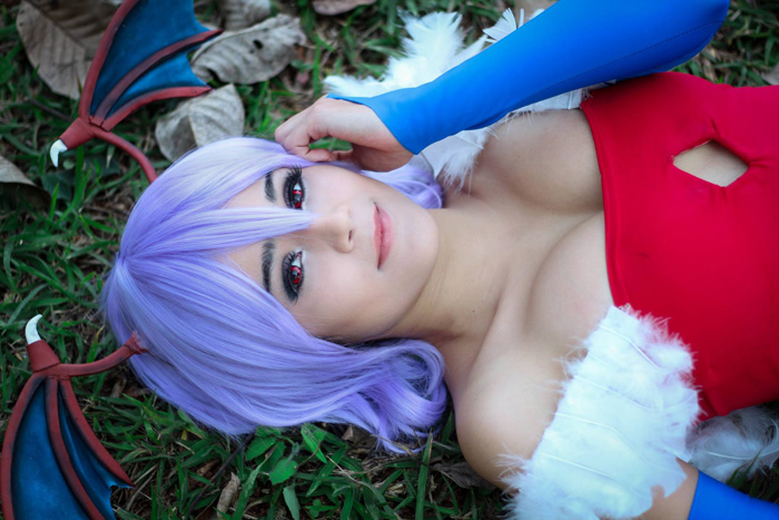 Lilith from Darkstalkers Cosplay