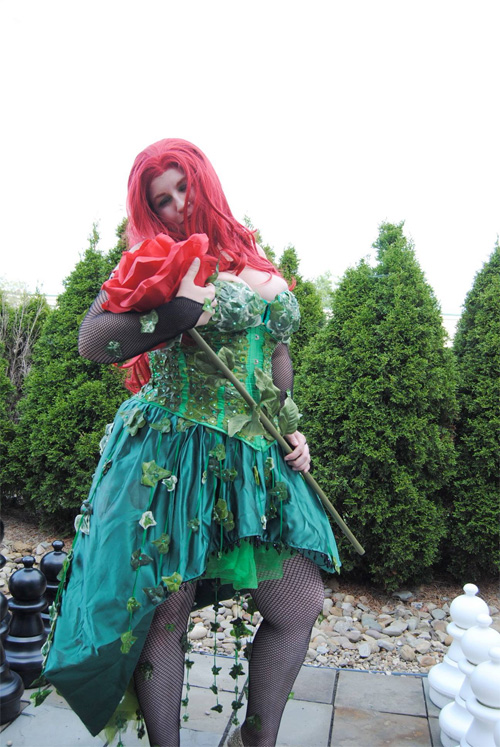 Burlesque Poison Ivy Cosplay