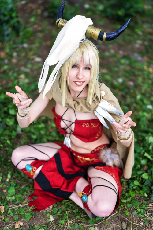 Mordred Craft Essence from Fate/Grand Order Cosplay