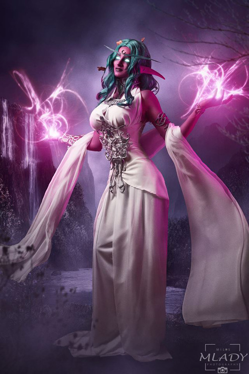 Tyrande Whisperwind from World of Warcraft Cosplay