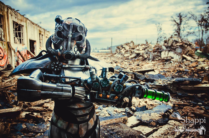 Fallout T-45d Power Armor Cosplay